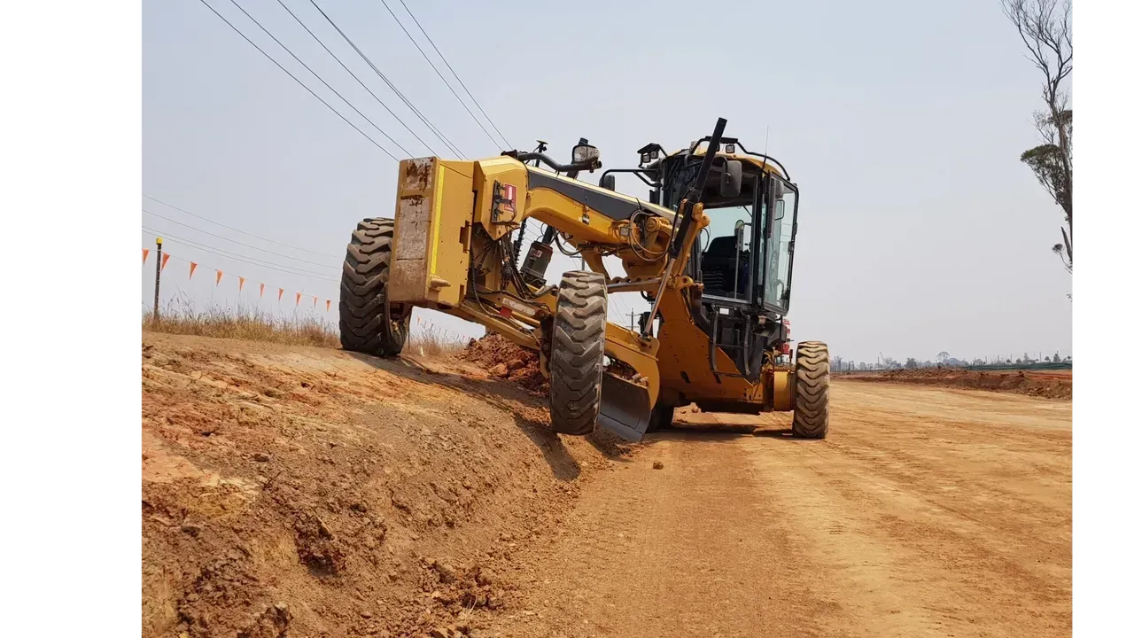 Rural Access Road Grading, Road Construction
